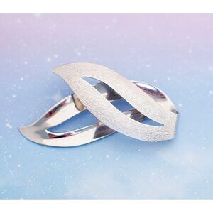 Vintage Cross Leaves Brooch | Sarah Coventry | J23